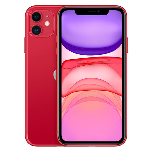Смартфон Apple iPhone 11 128Gb, A2221, красный