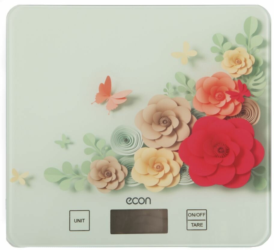 Кухонные весы ECON ECO-BS113K до 5 кг, белый