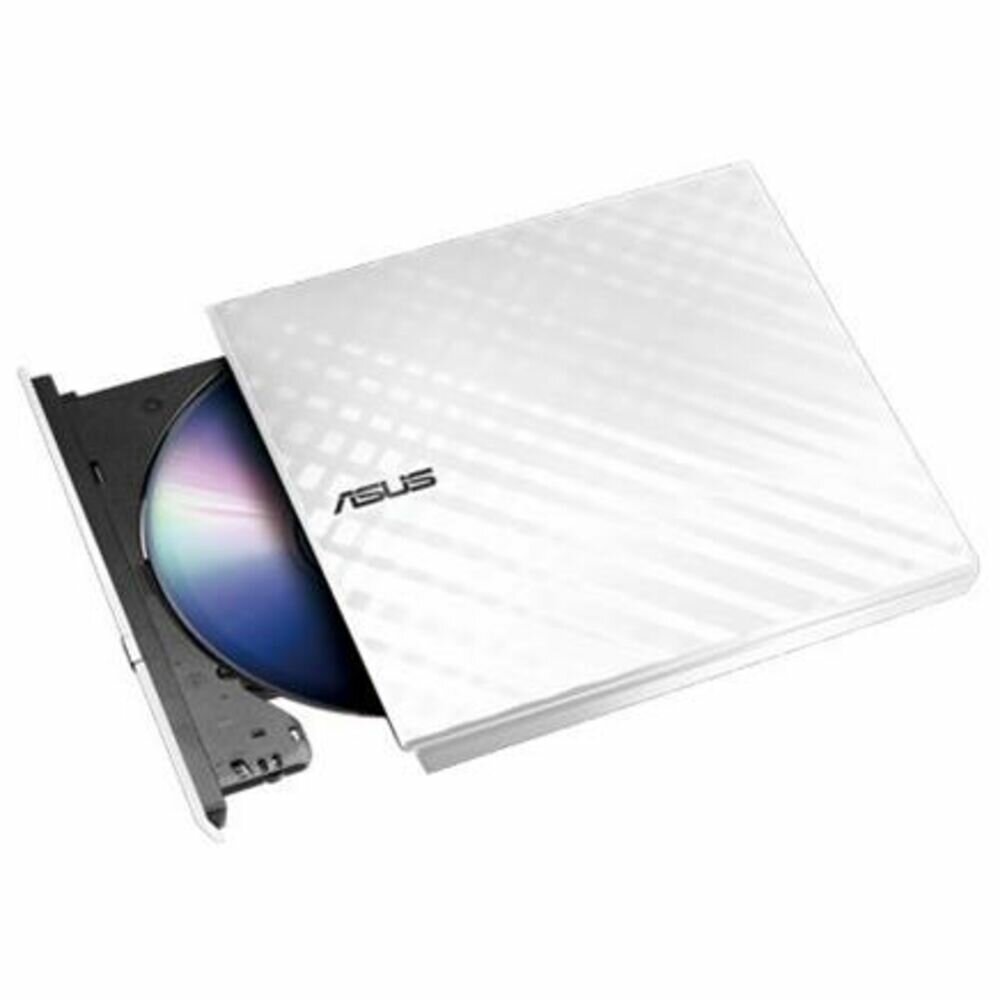 Оптический привод USB DVD-RW ASUS , White ( SDRW-08D2S-U Lite/DWHT/G/AS ) Ret