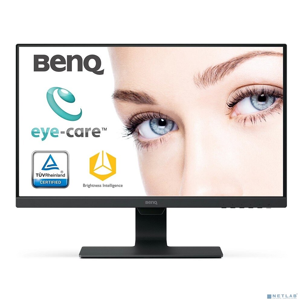 BenQ Монитор LCD BenQ 23.8" GW2480L черный IPS LED 1920x1080 5ms 75Hz 8bit (6bit+FRC) 178/178 16:9 250cd D-Sub DisplayPort HDMI1.4 AudioOut 2x1W VESA 9H.LKYLJ.TPE чёрный