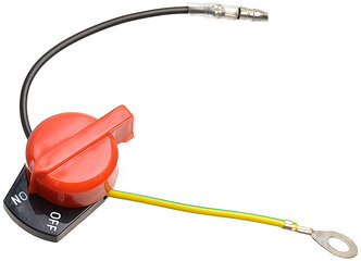 Выключатель зажигания (два провода), (клемма и провод) для виброплиты CHAMPION PC-6337F