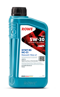 Синтетическое моторное масло ROWE Hightec Synt RS SAE 5W-30 HC-C1