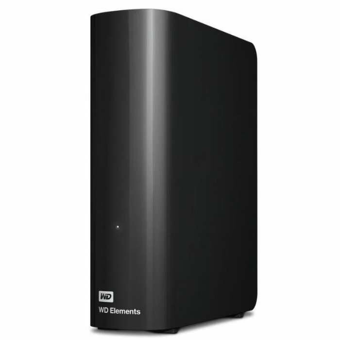 Внешний жёсткий диск WD Elements Desktop WDBWLG0160HBK-EESN 16ТБ 3,5" 5400RPM USB 3.0 (G4C)