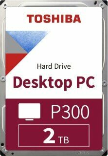 HDD Toshiba Original P300 2Tb (HDWD320UZSVA) SATA-III, (7200rpm) 128Mb, 3.5 AND quot