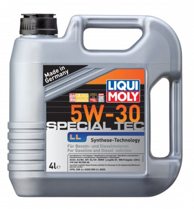 Полусинтетическое моторное масло LIQUI MOLY Leichtlauf Special LL 5W-30