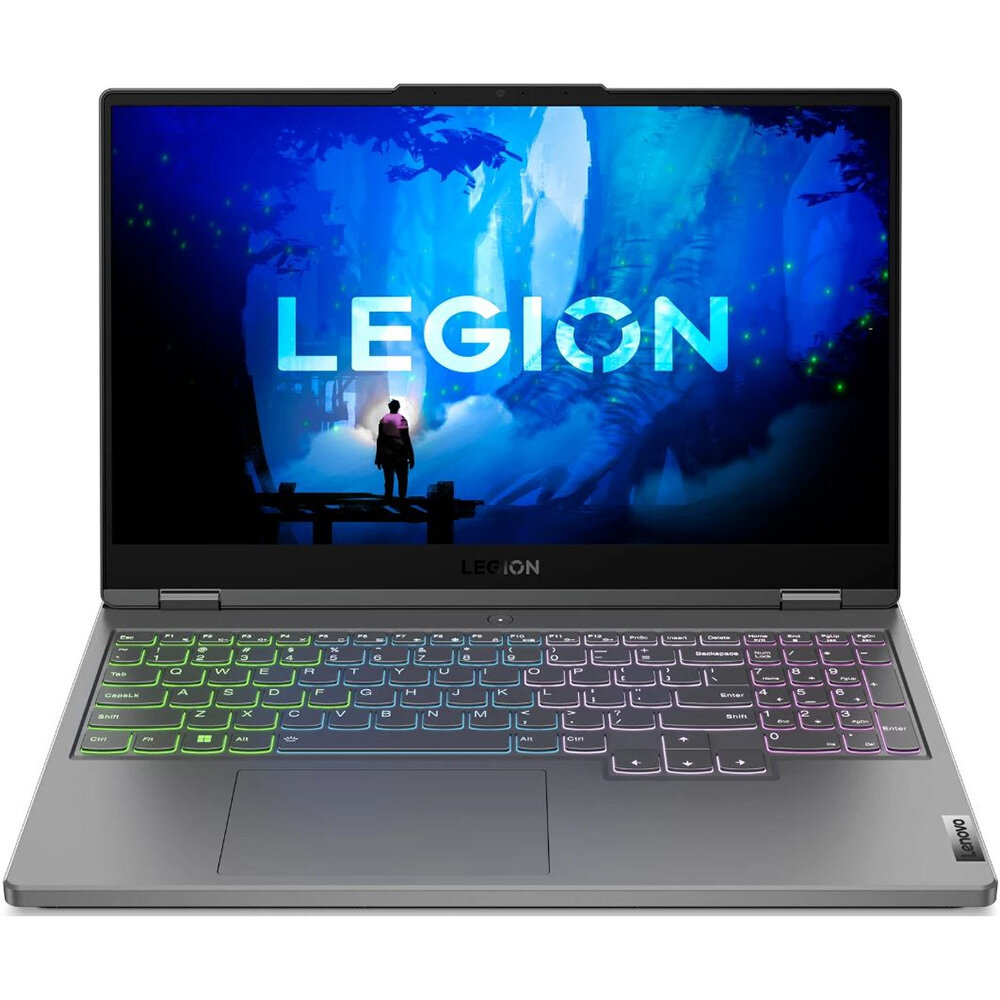 Ноутбук Lenovo Legion 5 15IAH7H 82RB00ESRK 15.6" WQHD/Core i7 12700H/16Gb/SSD1Tb/NVIDIA GF RTX 3060 6Gb/noOS grey