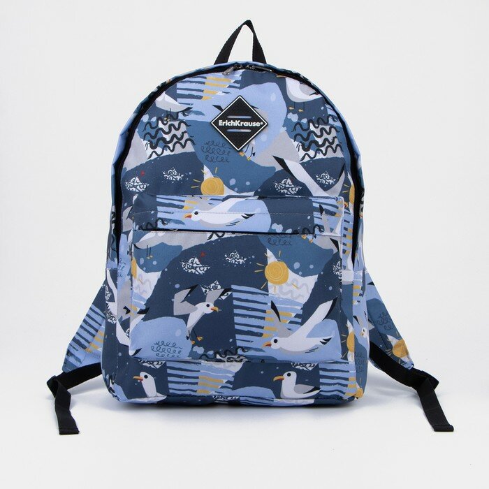 фото Рюкзак школьный на молнии, Erich Krause, цвет синий