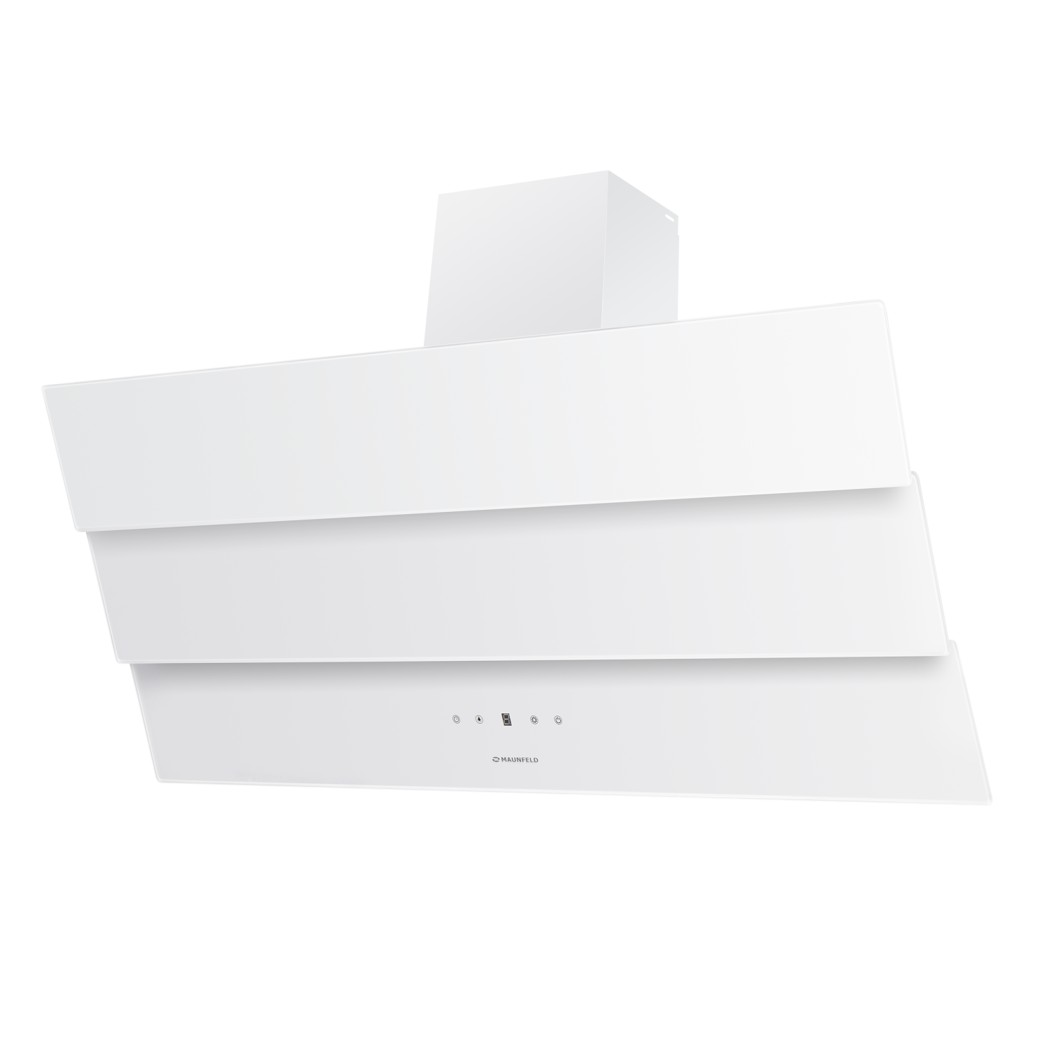 Maunfeld Manchester Light 90 White Glass White