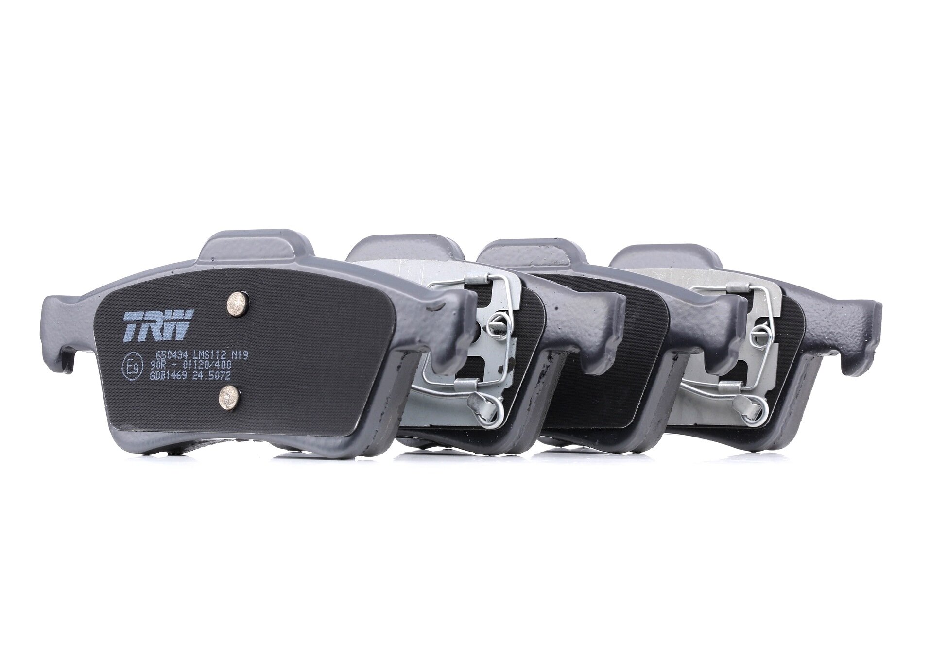 Колодки тормозные дисковые задние для Рено Латитьюд 2010-2015 год выпуска (Renault Latitude) TRW GDB1469