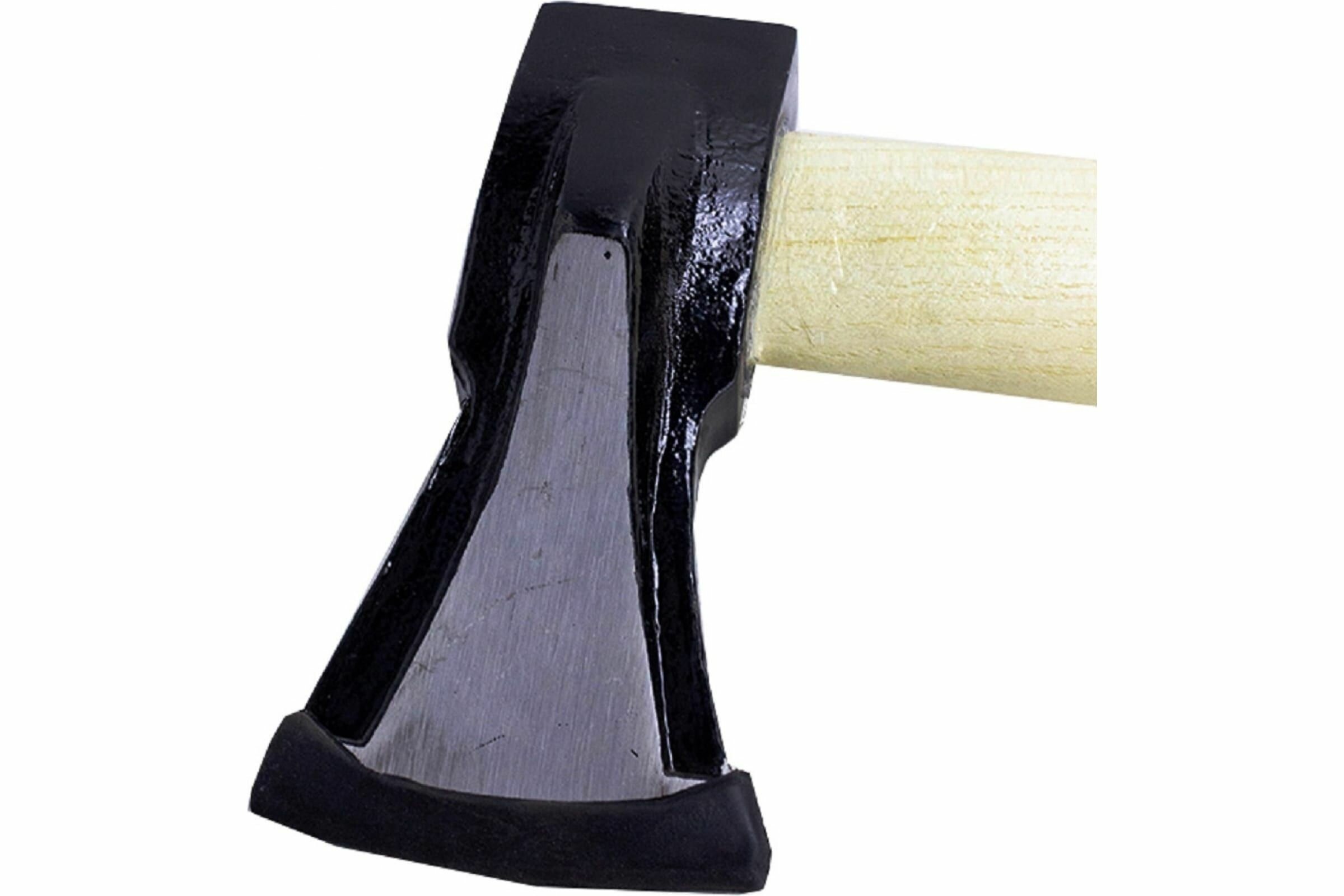 Топор-колун с клиновидным полотном, 2000г, удлиненная деревянная рукоятка 850мм ON /1/6/ 06-03-010 - фотография № 3