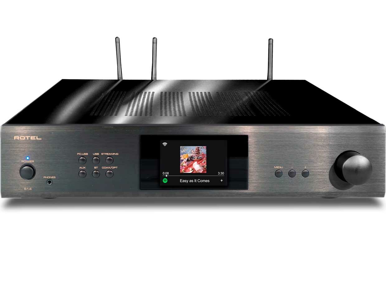 Интегральный стереоусилитель Rotel S14 Black