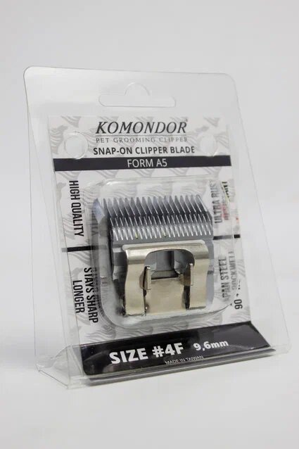 Ножевой блок для машинки для стрижки Komondor #4F 9,6 мм - фотография № 1