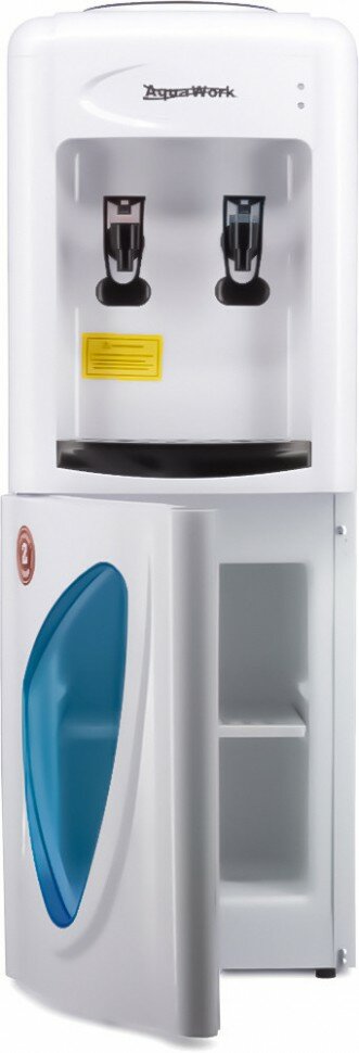Кулер для воды Aqua Work 0.7-LDR белый со шкафчиком электронный, 0.7-LDR - фотография № 4