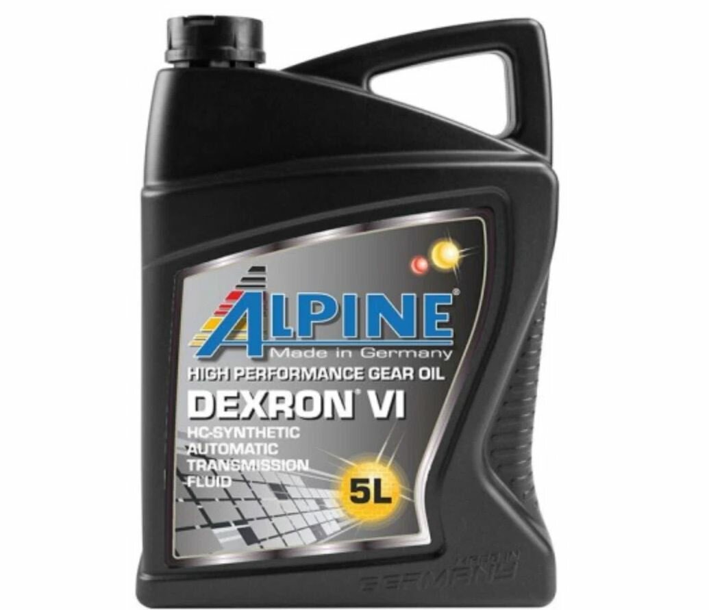 Масл трансмиссионное Alpine ATF DEXRON VI канистра 5л, арт. 0100692