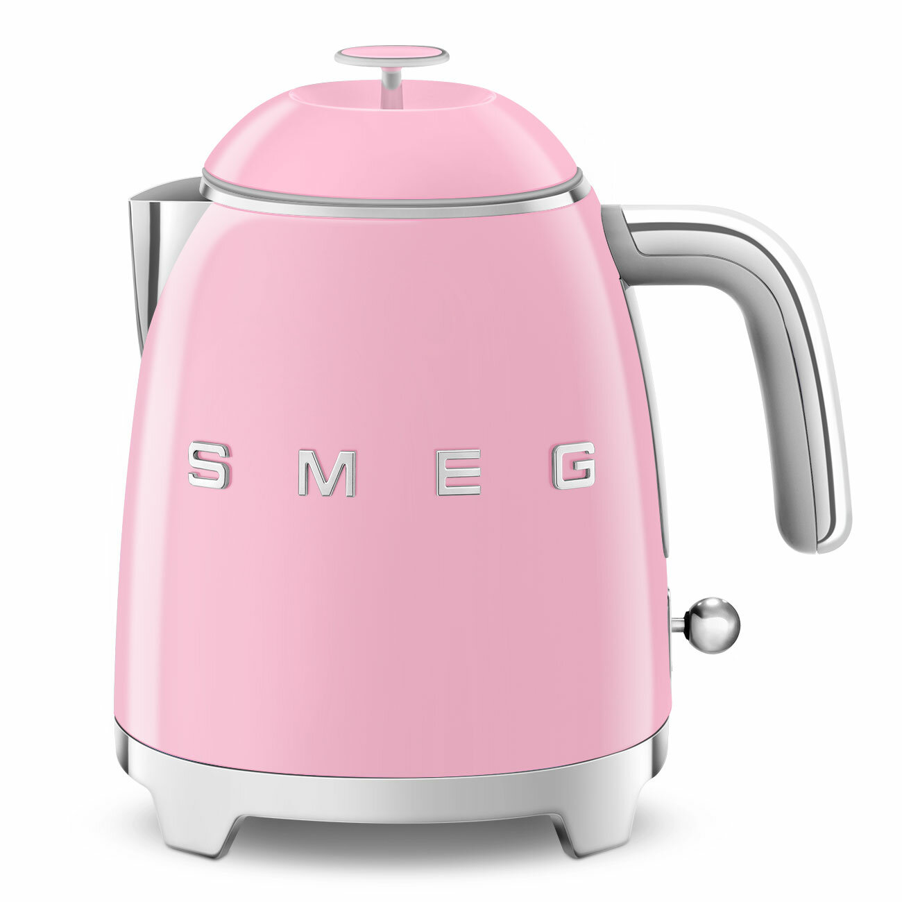 Мини чайник электрический 0,8л.1400Вт."Smeg" розовый