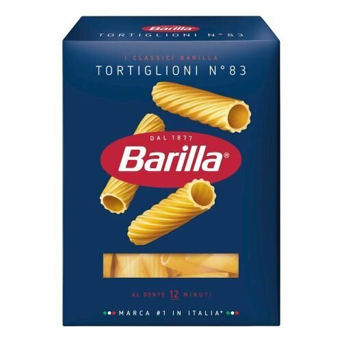 Макаронные изделия Barilla Tortiglioni № 83 450 г - фотография № 2