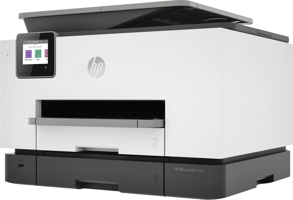 HP МФУ струйный HP Officejet Pro 9023 AiO (1MR70B) A4 Duplex WiFi USB RJ-45 белый/серый 1MR70B