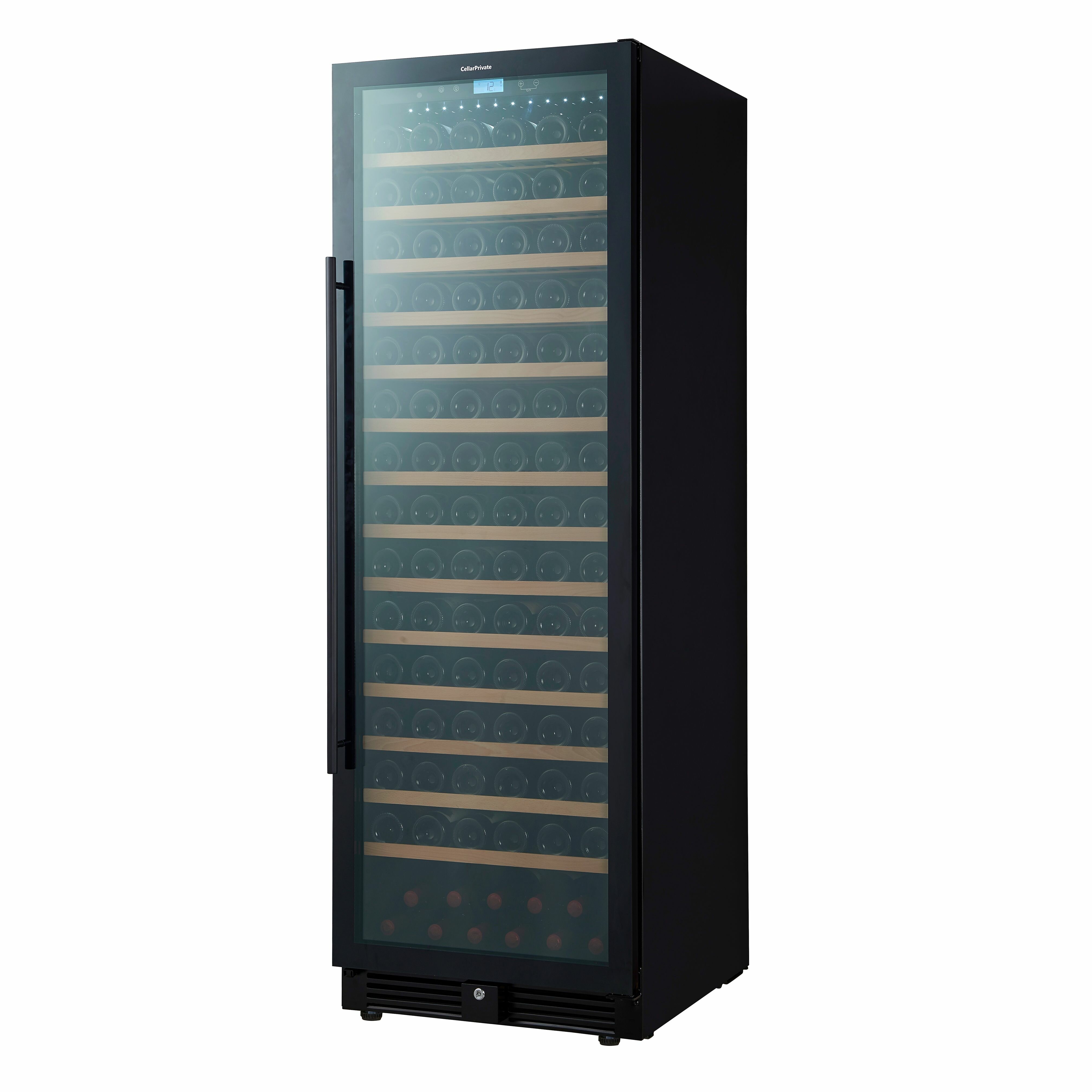 Винный шкаф Cellar Private CP165-1TB, встраиваемый, однотемпературный, 165бут, черный. - фотография № 11