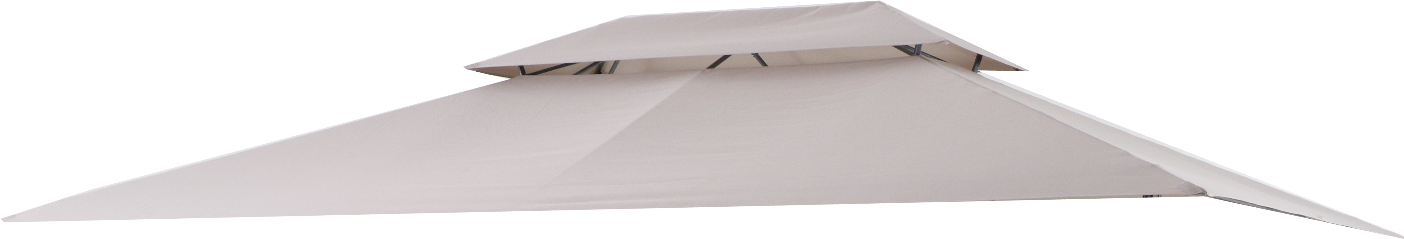 Крыша для павильона Oxis 3x4 м цвет тёмно-серый