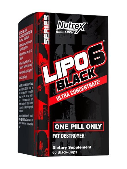LIPO 6 Black Ultra Concentrate CHL Nutrex (60 кап)