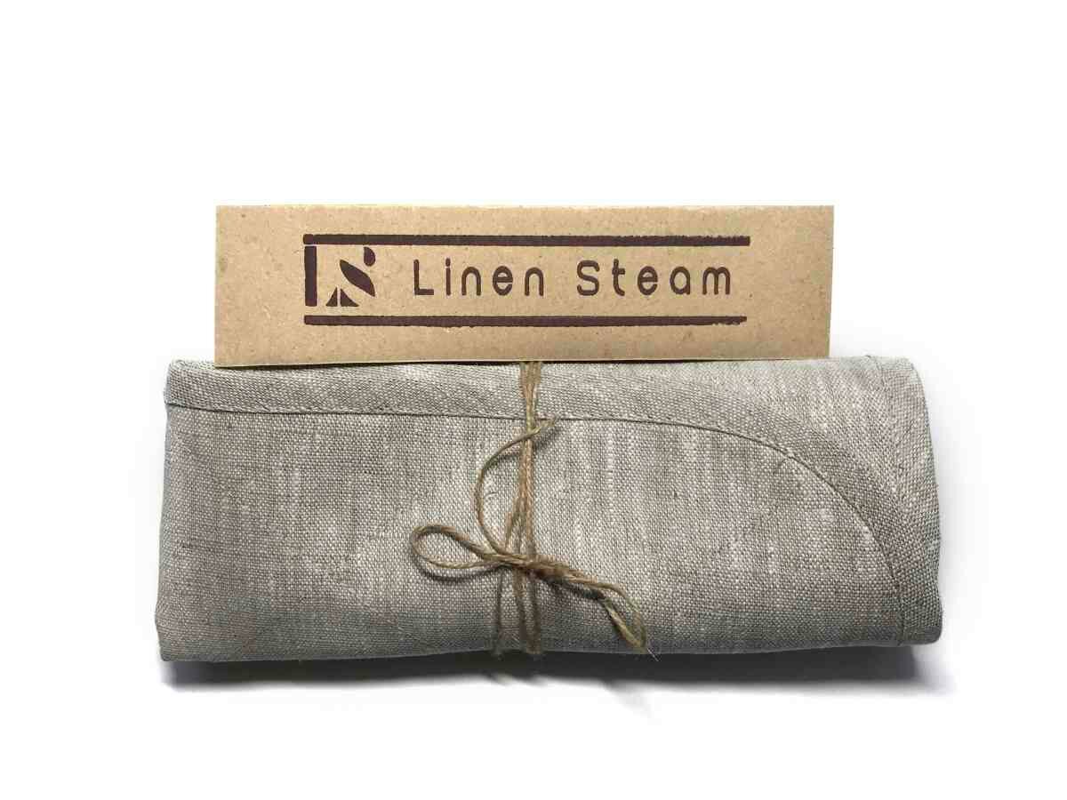 Набор для сауны Linen Steam Naturel Premium, мужской - фотография № 6
