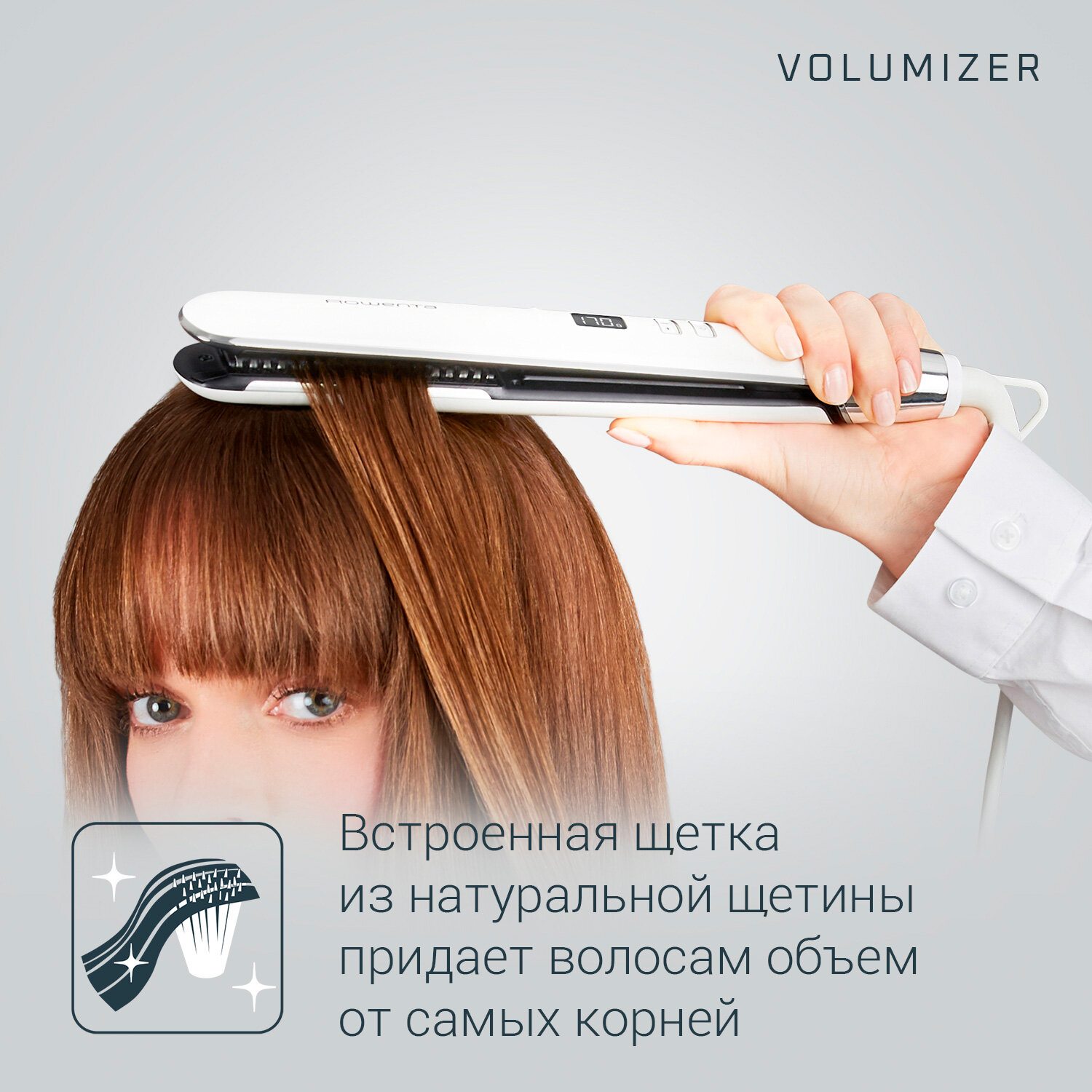 Выпрямитель для волос Rowenta Volumizer SF4650F1 - фотография № 9