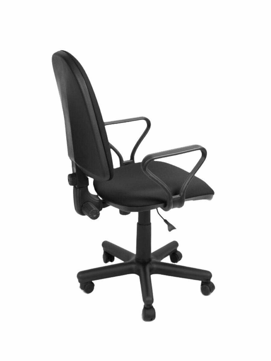 Кресло офисное Prestige GTP V-14 радом кож.зам черный - фотография № 3