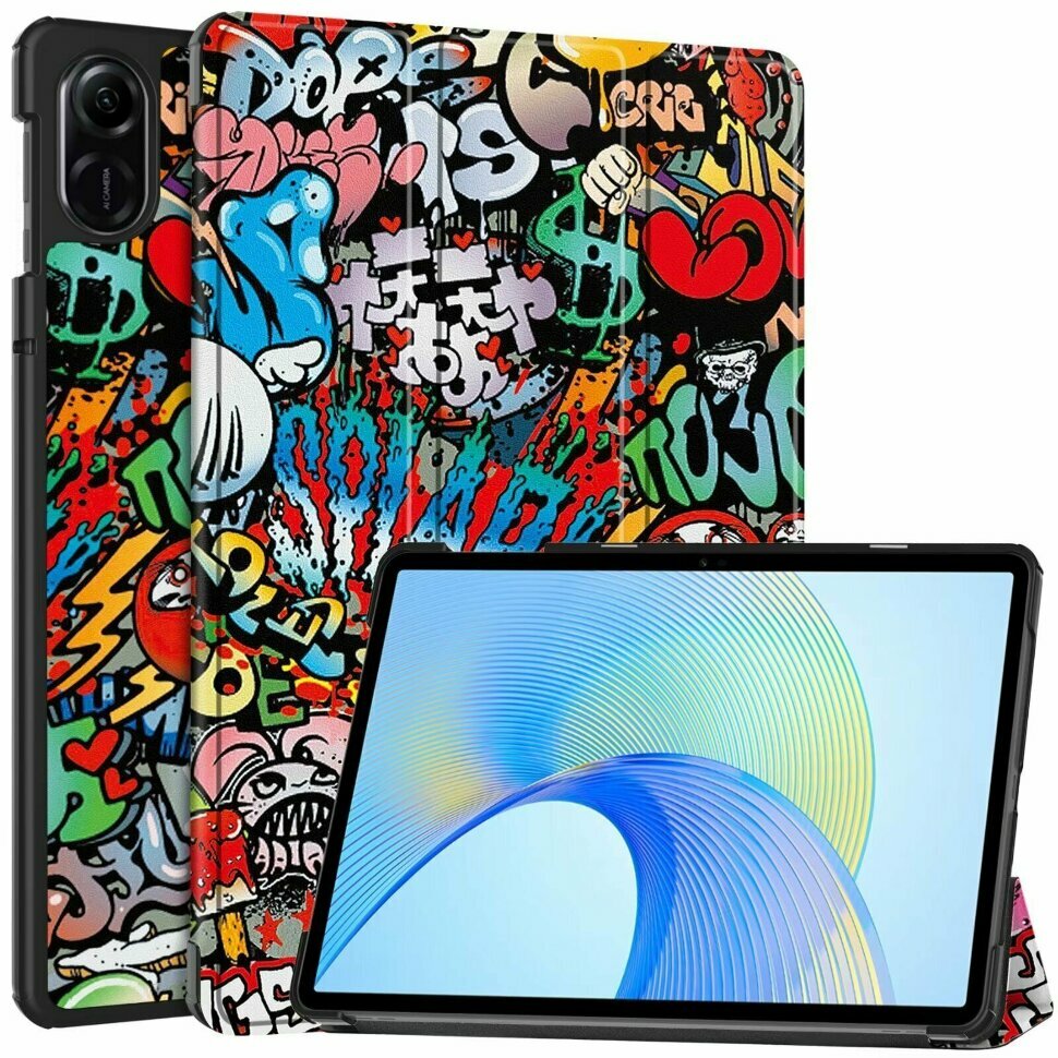 Чехол Smart Case для HONOR Pad X9, ELN-W09, 5301AGJC (Graffiti)