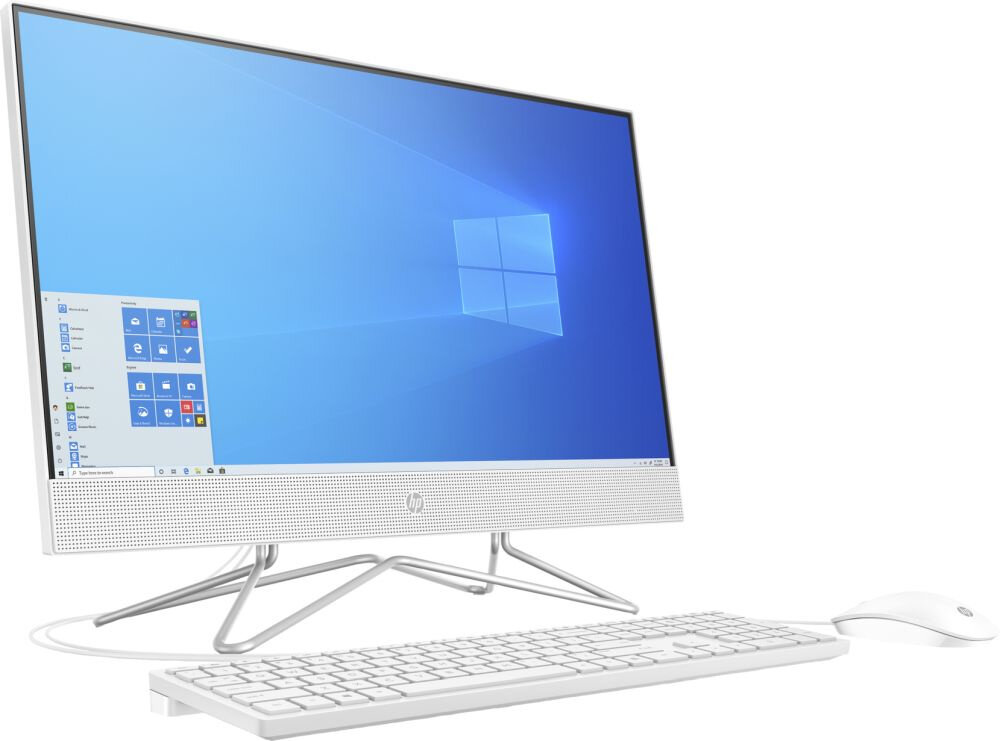 Моноблок HP 24-df0125ur, 23.8", AMD Athlon Silver 3050U, 8ГБ, 256ГБ SSD, AMD Radeon Graphics, Windo