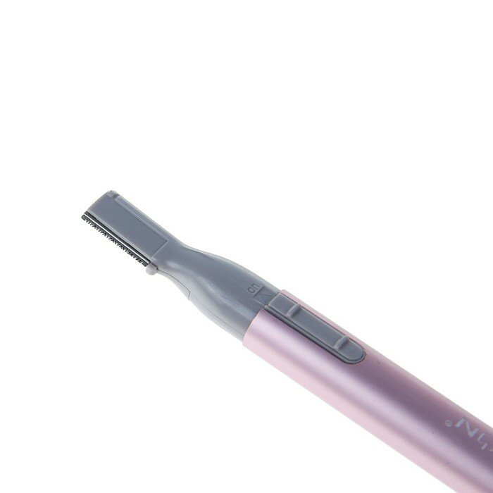Триммер Luazon LEP-05, для бровей, 1хААА (не в комплекте), розовый - фотография № 2