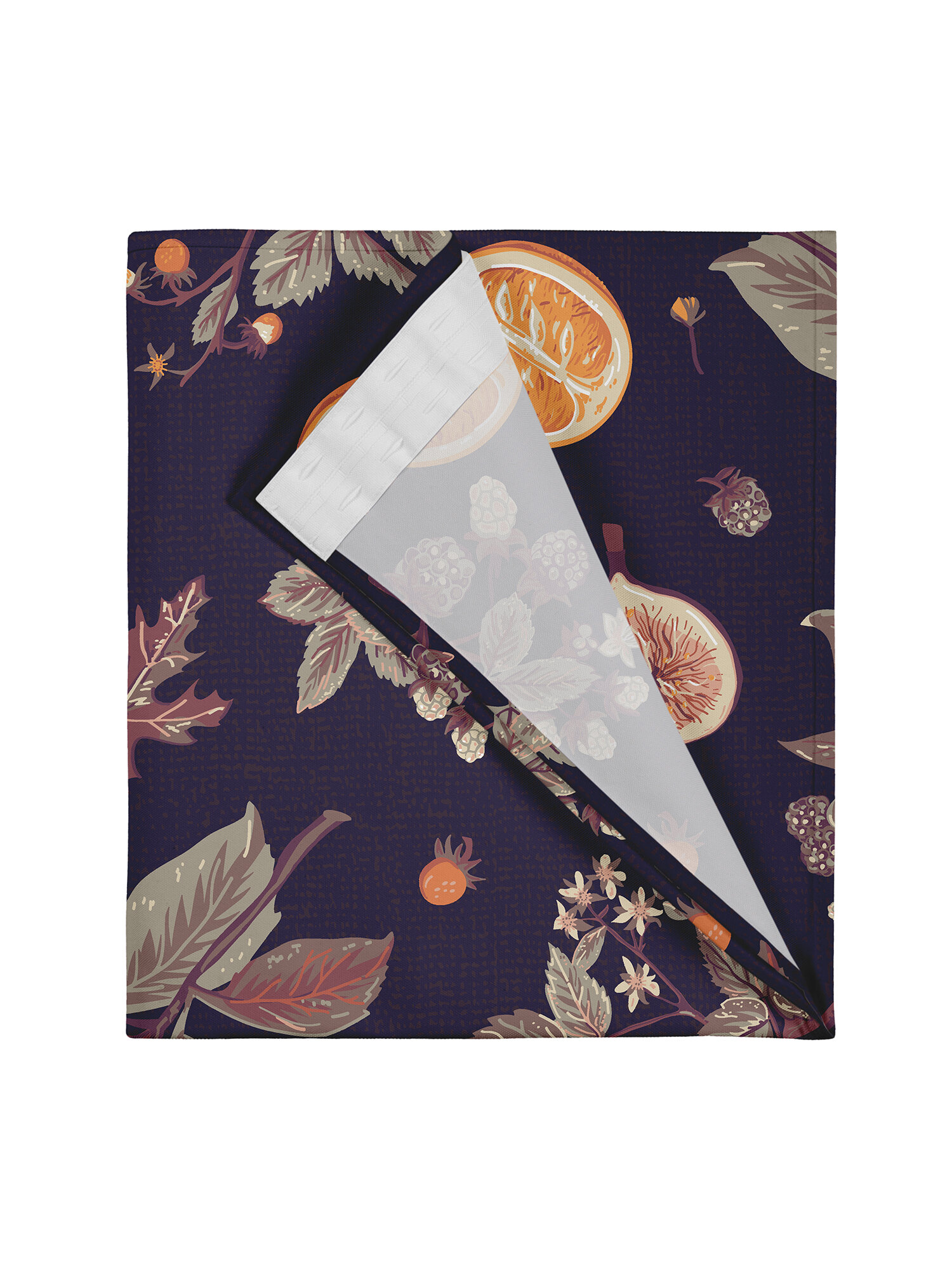 Комплект штор с подхватом рогожка 145х180 (2 шт.) "Mia Cara" рис 30465-1 Juicy Fruit - фотография № 6