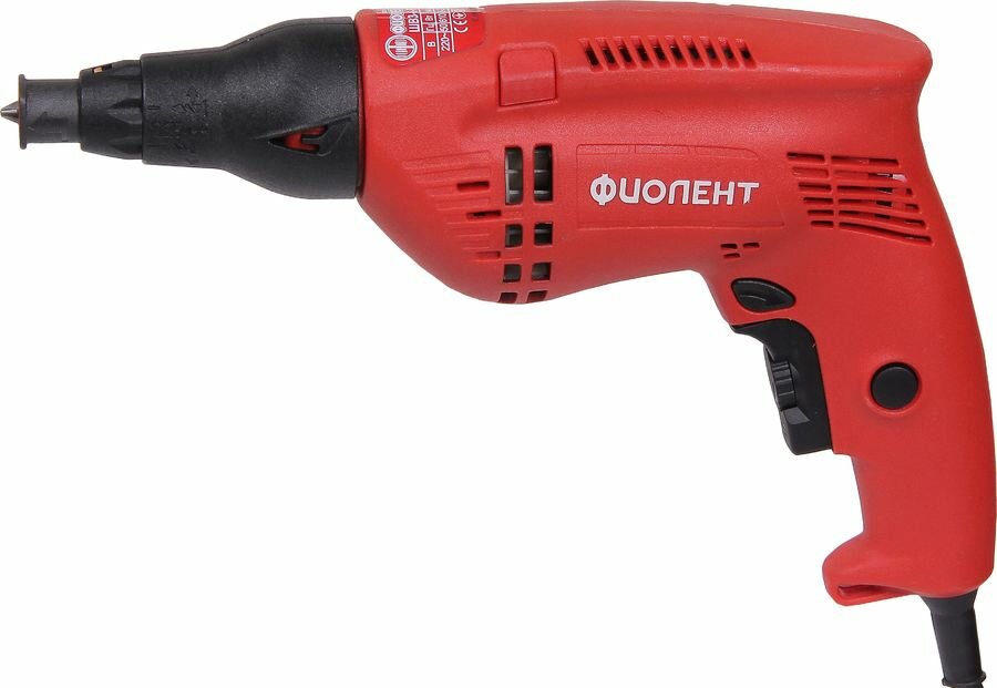 фото Дрель-шуруповерт фиолент ШВ3-6-РЭ М без АКБ, без ЗУ [идфр298313002-01]