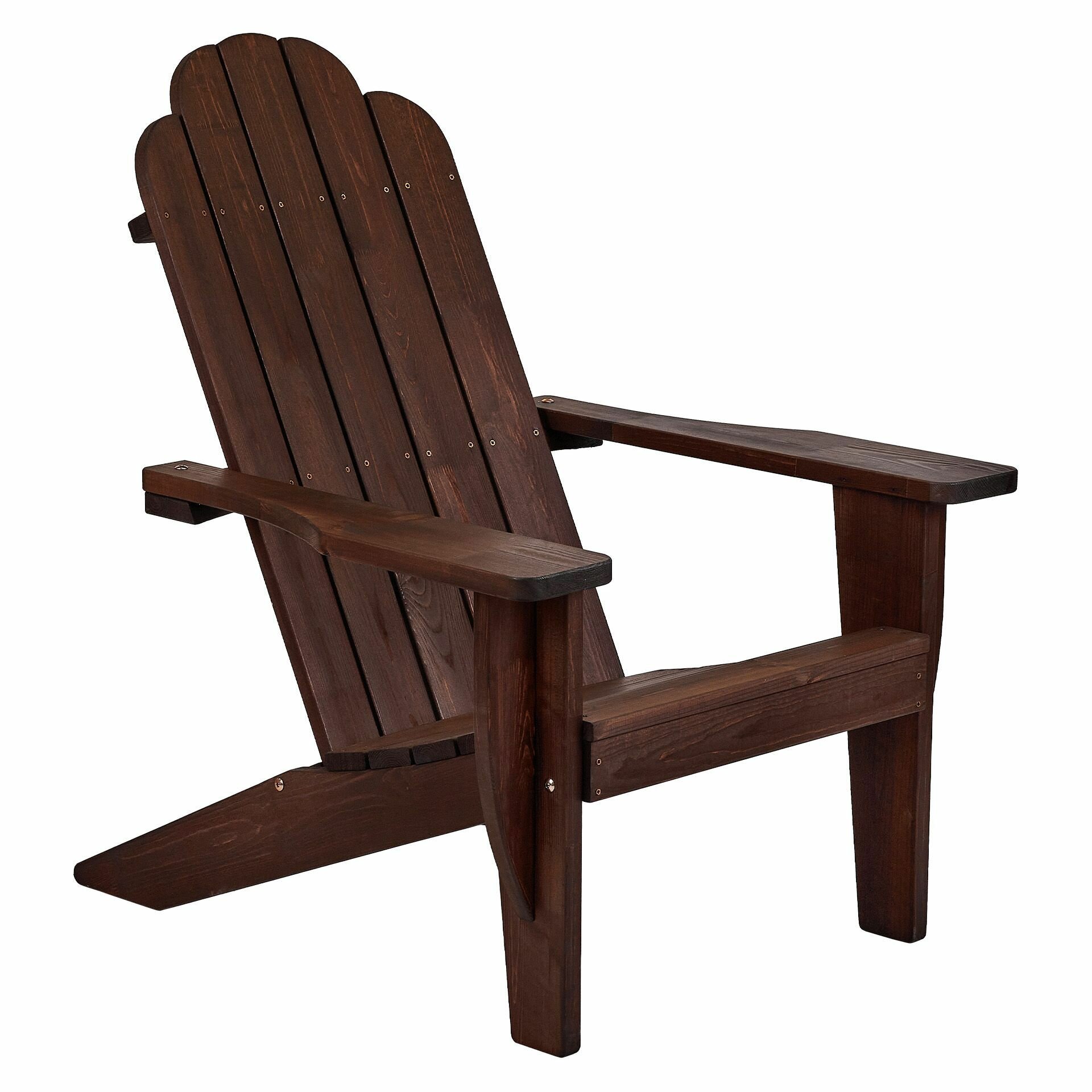 Кресло садовое ройял адирондак, деревянное - фотография № 5