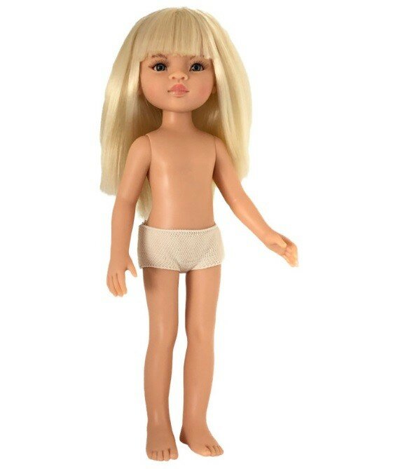 Кукла Маника без одежды Paola Reina 32 см виниловая с ароматом ванили