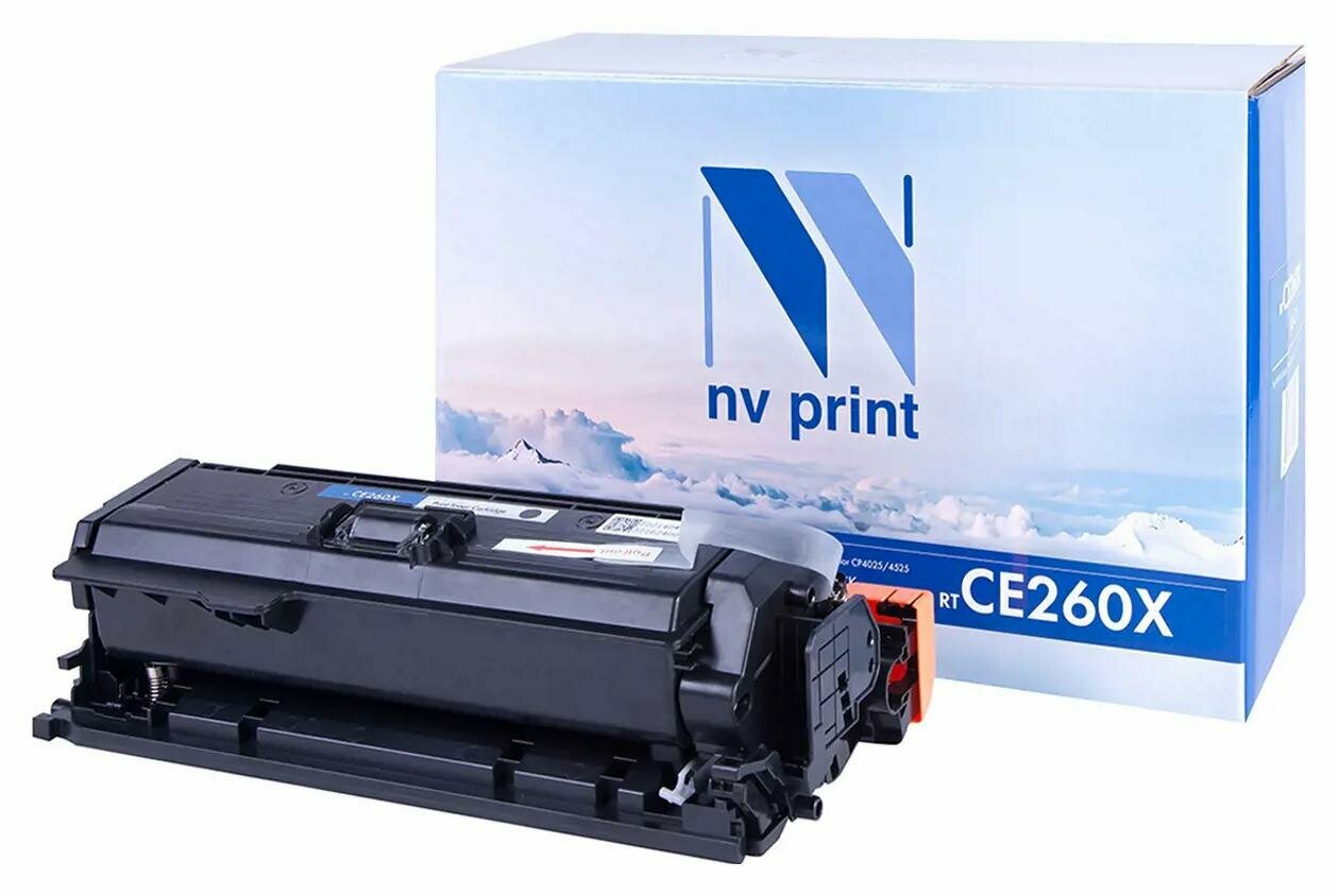 Картридж лазерный NV-Print NV-CE260XBk, черный
