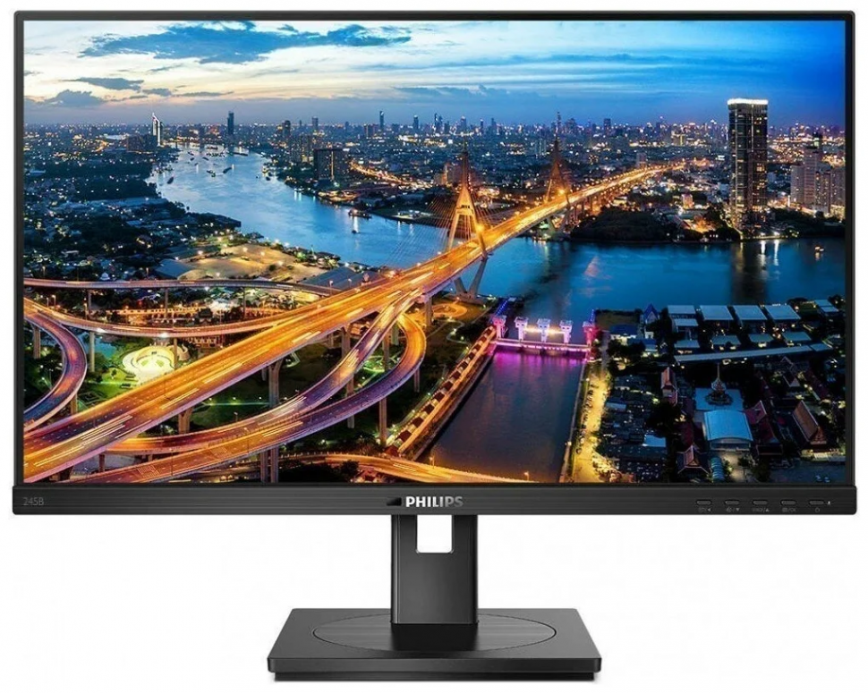 Монитор Philips 23.8" 245B1 Black (Черный) EAC