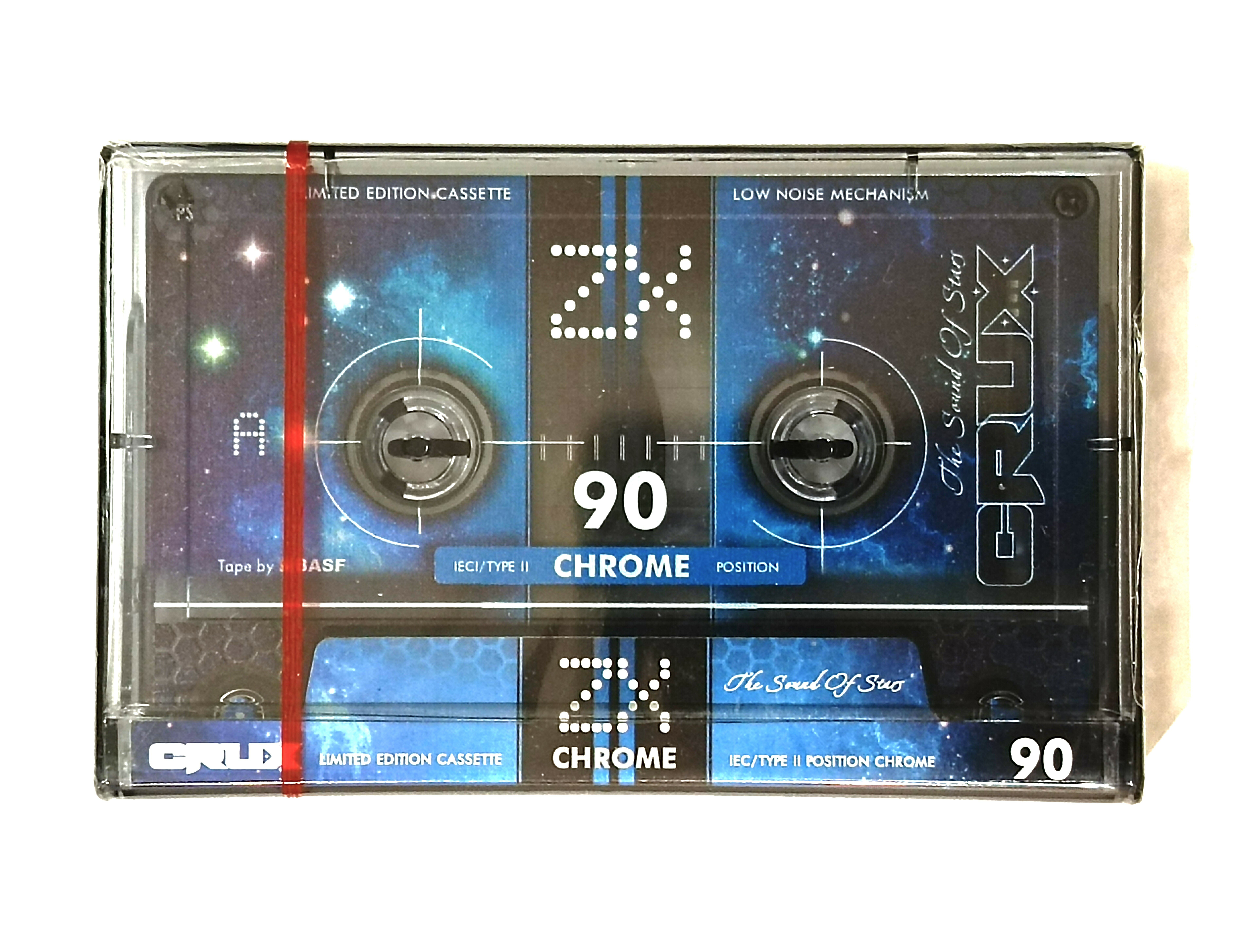 Аудиокассета CRUX ZXII-90, тип II (CrO2) запечатанная