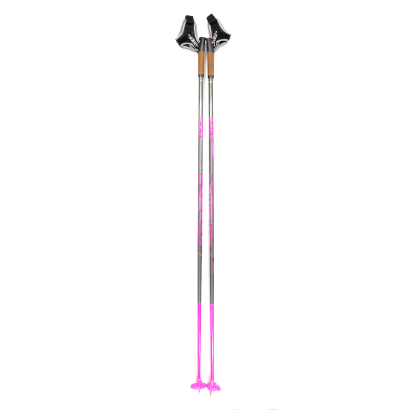 KV+ Лыжные CAMPRA PINK Clip cross country 145 cm 23P010P