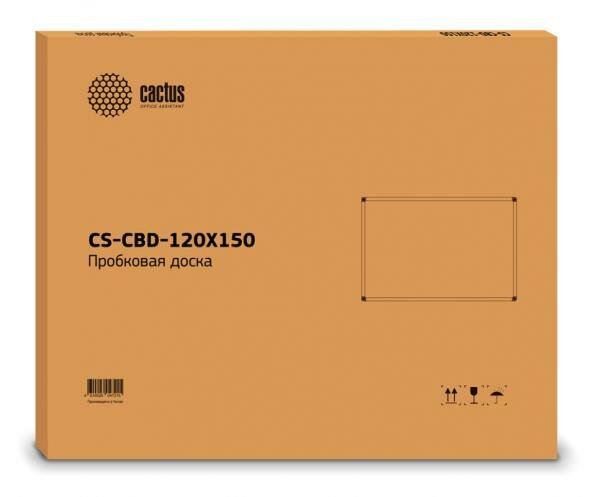 Доска пробковая cactus CS-CBD-120X150 120х150 см