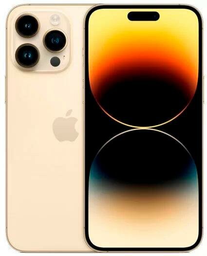 Мобильный телефон IPHONE 14 PRO MAX 128GB GOLD MQ983J/A APPLE