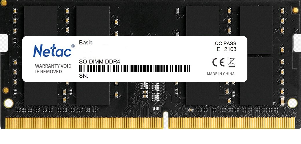 So-dimm ddr4 16gb netac basics