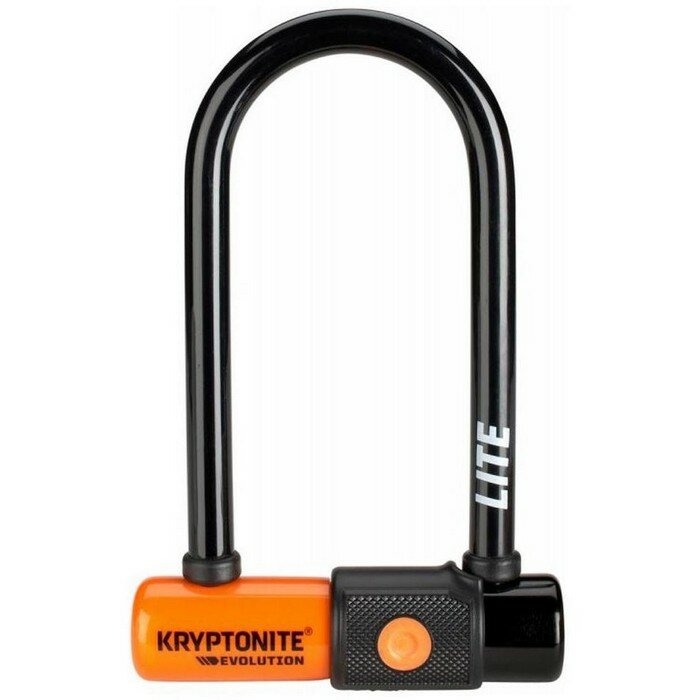 Велозамок Kryptonite U-Lock Evolution Lite Mini-6 black/orange