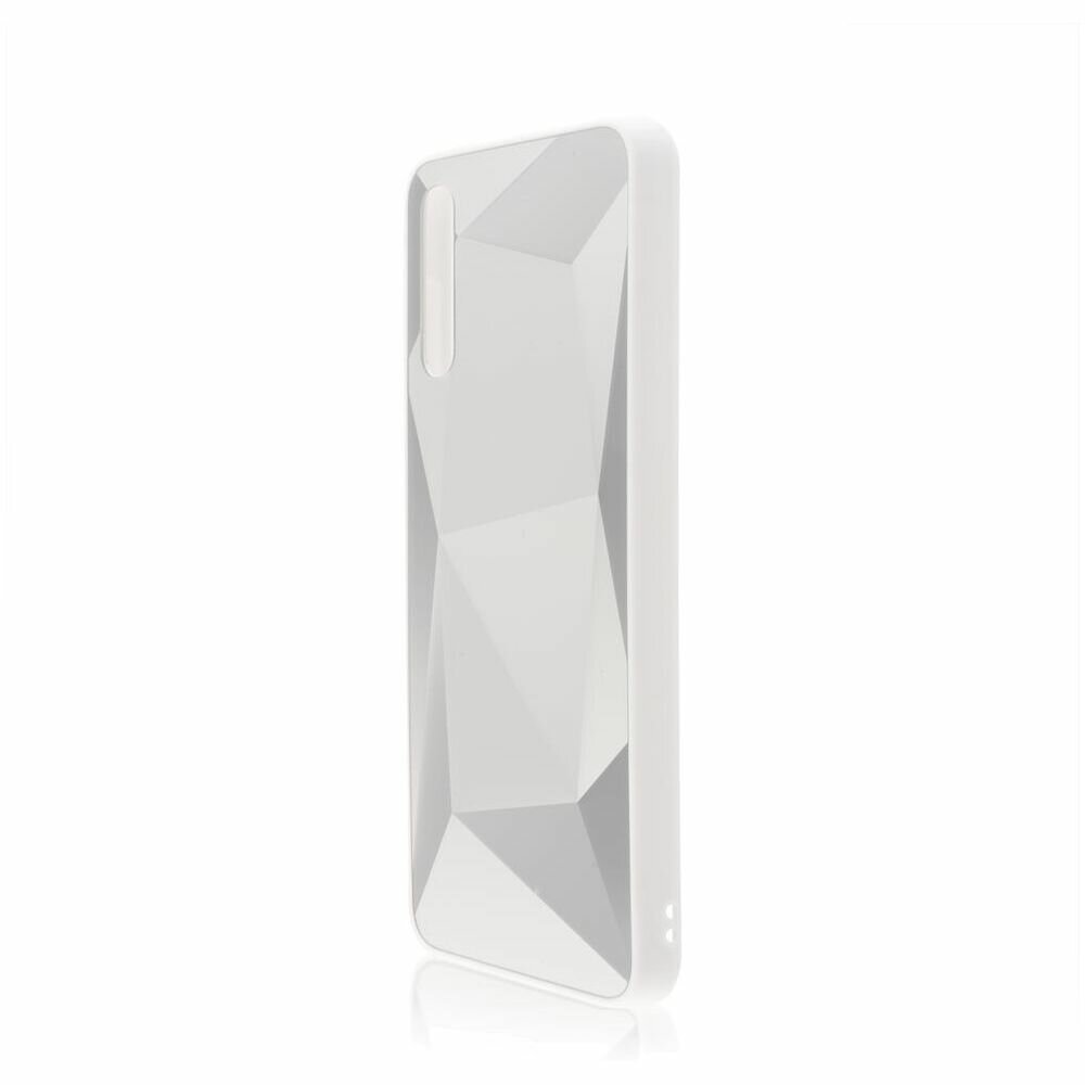 Чехол Brosco Diamond для Apple iPhone 7\8\SE (2020) серебристый