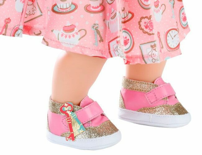 Ботиночки для куклы ANNABELL ZAPF CREATION 700853-розовый