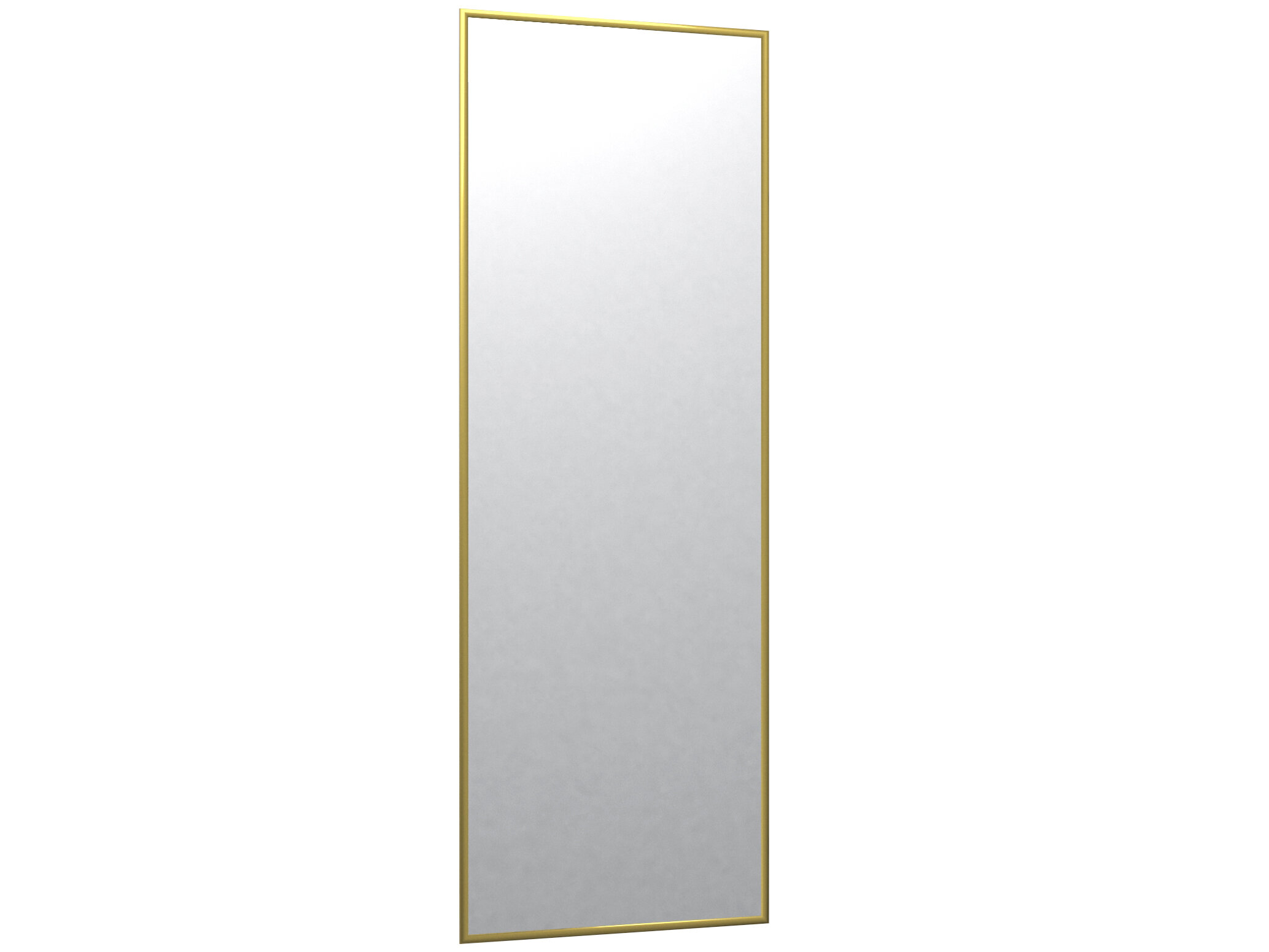 Зеркало настенное PASSO JENGA 150х50, глянец золото - фотография № 1