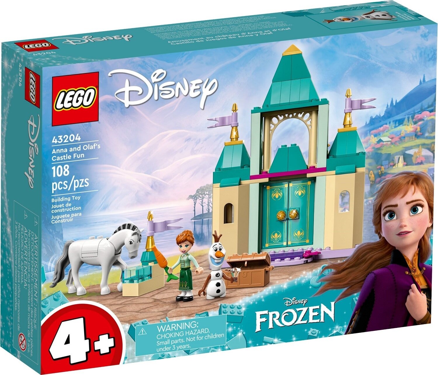 LEGO Disney Frozen LEGO Конструктор LEGO Disney 43204 Веселье в замке с Анной и Олафом