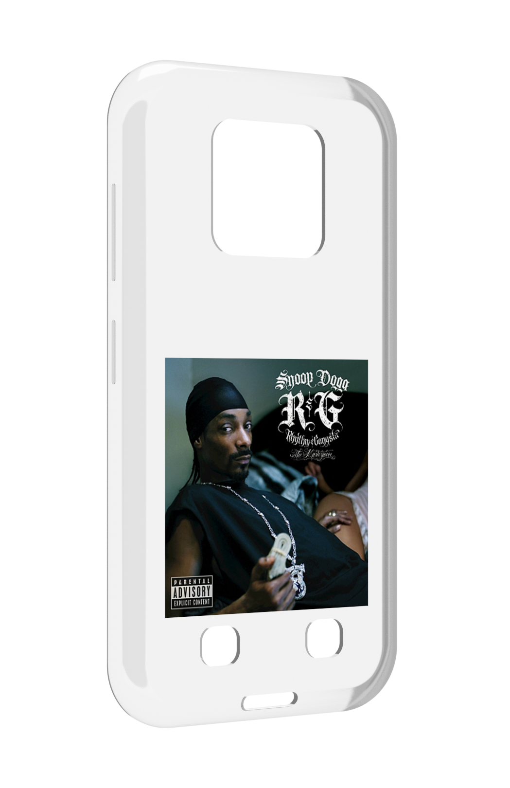 Чехол MyPads Snoop Dogg R&G (RHYTHM & GANGSTA) для Oukitel WP18 задняя-панель-накладка-бампер