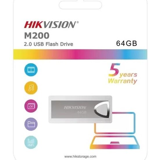 USB флешка Hikvision 64Gb M200 USB 2.0