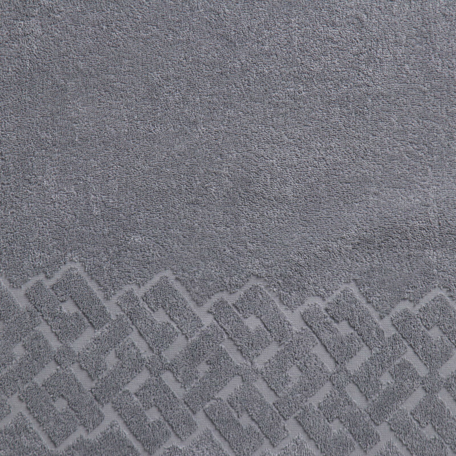 Полотенце махровое Baldric 70Х130см, цвет серый, 350г/м2, 100% хлопок - фотография № 2