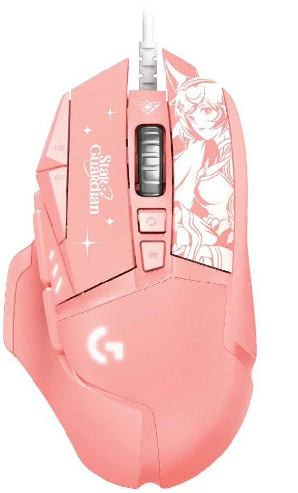 Logitech G502 Hero AHRI (Sweet Pink)